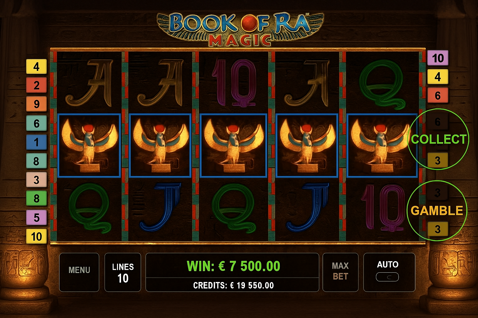Book of Ra Magic gameplay